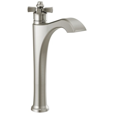 Dorval: Single Handle Vessel Bathroom Faucet -  DELTA, 757-SS-DST